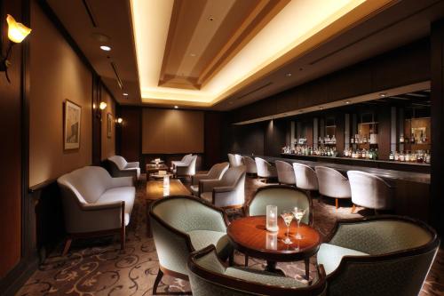 Coin salon dans l'établissement Hotel Metropolitan Sendai