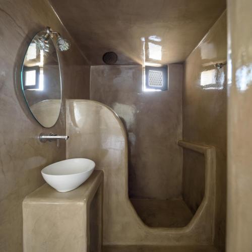Bagno di Villa Beltramo Santorini 2 bedroom private pool villa