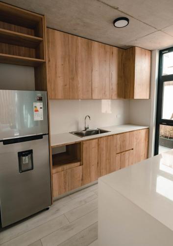 Dapur atau dapur kecil di Arami Cariló