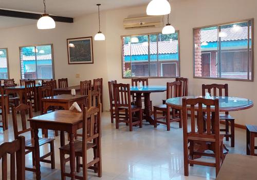 Restaurace v ubytování Nuevo Hotel Aguada del Zorro