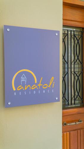 Certifikát, hodnocení, plakát nebo jiný dokument vystavený v ubytování Anatoli Residence