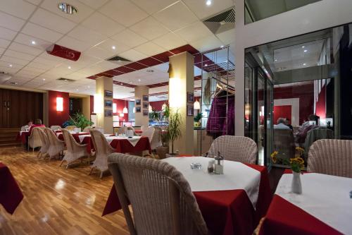 Restaurace v ubytování Panorama Hotel Bansin