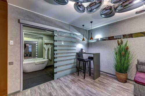 Ванная комната в Бутик-отель Графтио