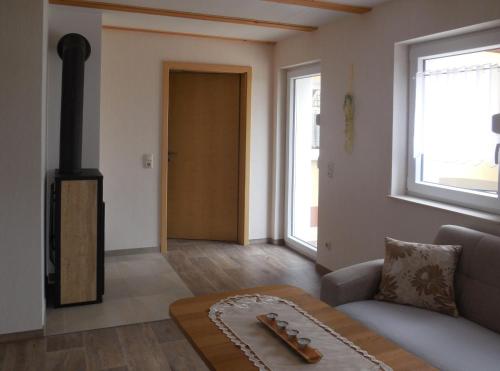 Χώρος καθιστικού στο Ferienhaus Kämpf