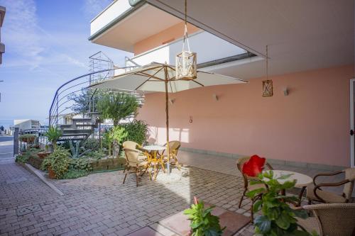 Μπαλκόνι ή βεράντα στο Hotel del Sole