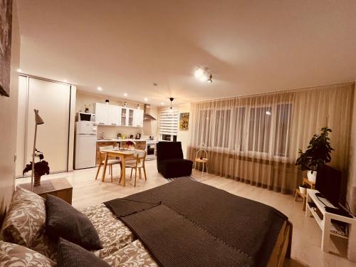 Ruang duduk di Apartment128