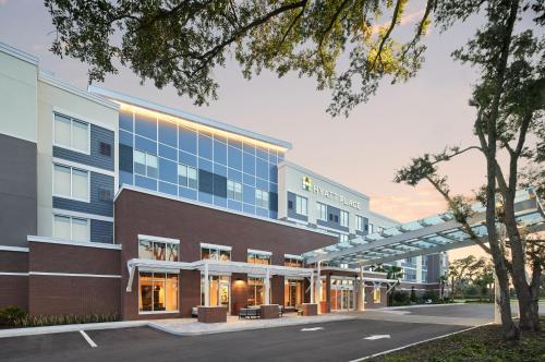 a rendering of the front of a building at Hyatt Place Melbourne - Palm Bay - I-95 in Melbourne