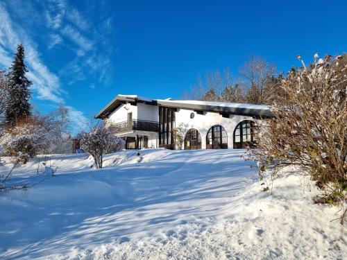 Kış mevsiminde Ferienhaus Mauth