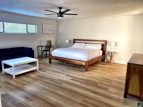 Ένα ή περισσότερα κρεβάτια σε δωμάτιο στο San Dune Inn