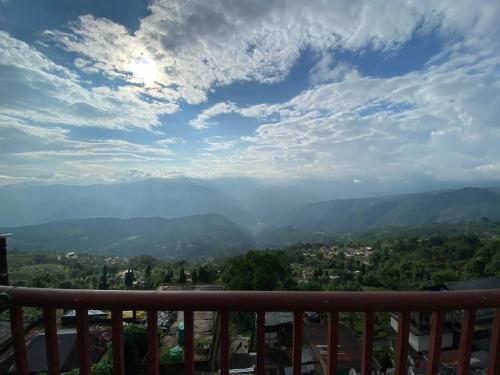 Vista general de una montaña o vista desde el bed & breakfast 