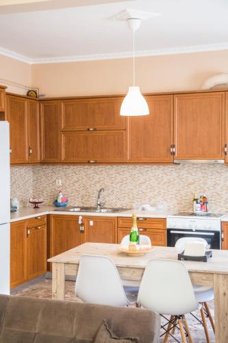 Η κουζίνα ή μικρή κουζίνα στο Navarino Apartment