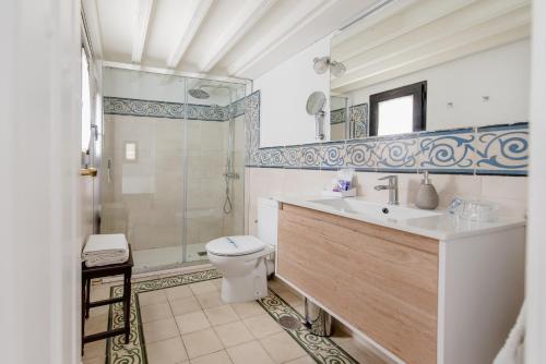Ένα μπάνιο στο Hotel Rosa De oro