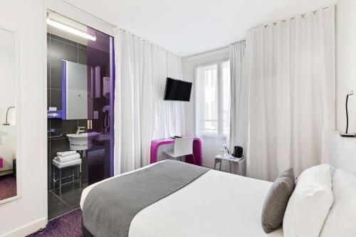 Ένα ή περισσότερα κρεβάτια σε δωμάτιο στο Best Western Hotel San Benedetto