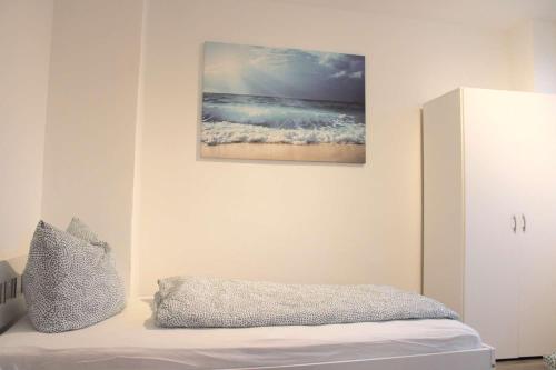 Katil atau katil-katil dalam bilik di Work & Stay in Jena
