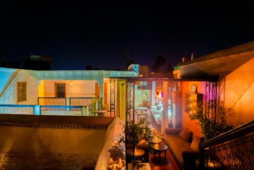 Μπαλκόνι ή βεράντα στο Riad Louaya