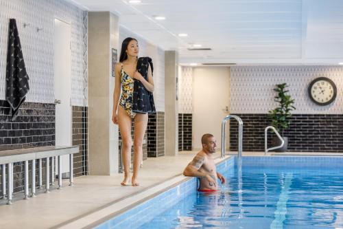 Swimmingpoolen hos eller tæt på Meriton Suites Chatswood