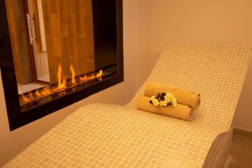 Гостиная зона в Hotel Malyovitsa