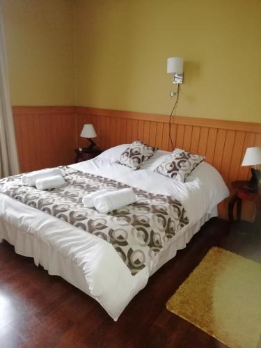 Postel nebo postele na pokoji v ubytování Hotel San Giorgio