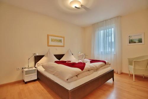 Postel nebo postele na pokoji v ubytování Villa Mér Baltique Villa Mér Baltique Appartement 12