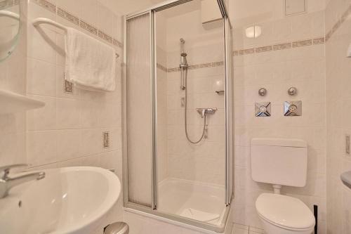 Koupelna v ubytování Gorch-Fock-Straße 16 Gorch-Fock-Str 16 Appartement 2