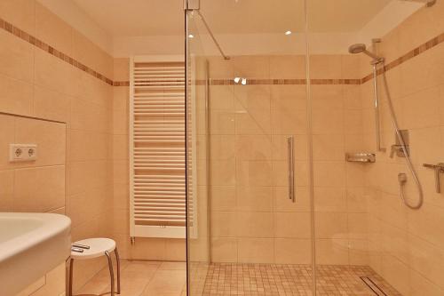 Koupelna v ubytování Villa Mér Baltique Villa Mér Baltique Appartement 20
