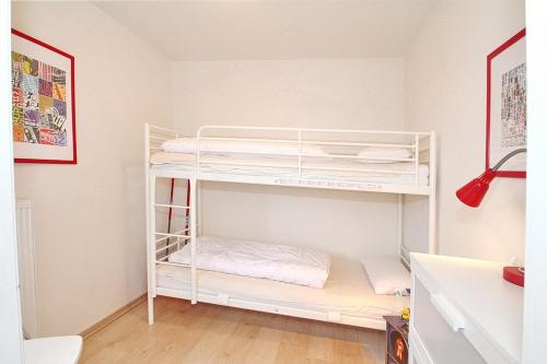 Zimmer mit 2 Etagenbetten in der Unterkunft Carpe Diem Carpe Diem Appartement 161 in Niendorf