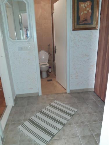 Kylpyhuone majoituspaikassa Apartman Maša