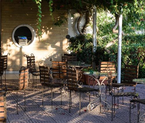 Κήπος έξω από το Hotel Vela Velo Club Vieste