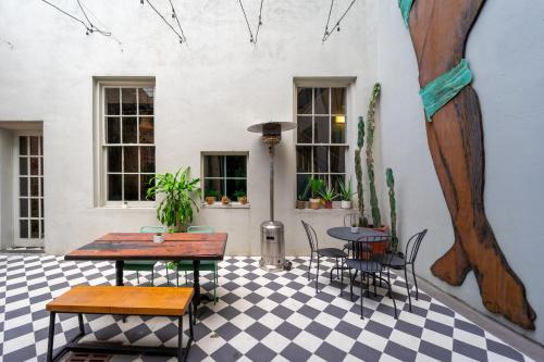Patio nebo venkovní prostory v ubytování Catahoula Hotel New Orleans
