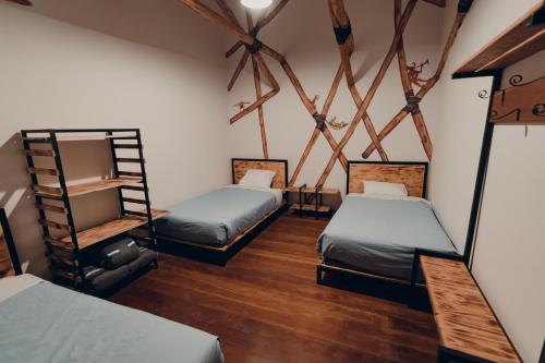 Postel nebo postele na pokoji v ubytování Hommam