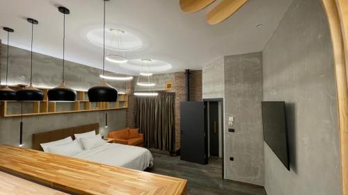 Koupelna v ubytování Adryades luxury apartments