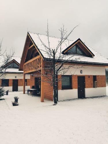 Domki Wypoczynkowe Zadzielanka v zimě