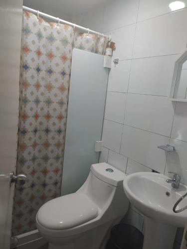 Ένα μπάνιο στο Hostal del Viajero