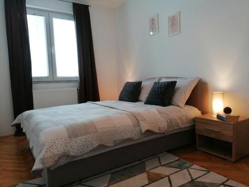 Postel nebo postele na pokoji v ubytování Apartment Igor