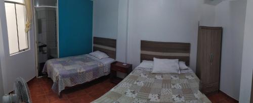 Cama o camas de una habitación en El Huaranguito