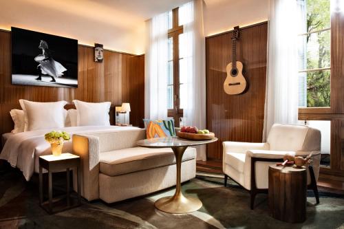 Coin salon dans l'établissement Rosewood São Paulo