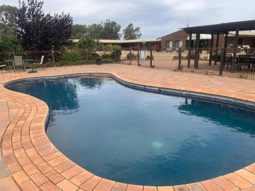 Πισίνα στο ή κοντά στο Newell Motor Inn Narrandera