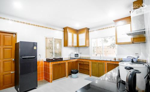 Dapur atau dapur kecil di TY Holiday Resort