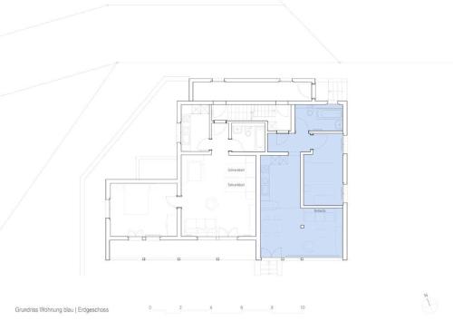 Půdorys ubytování Chalet Bergli