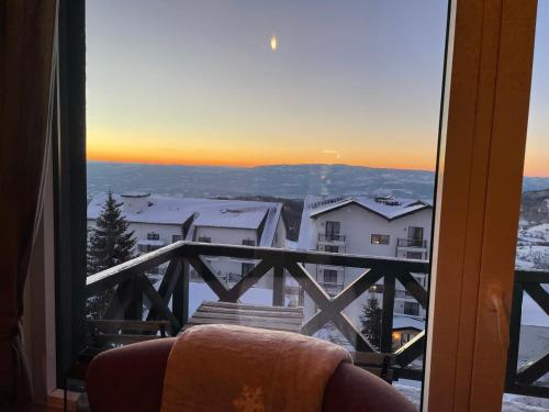 a view from the window of a room at Pano Kopaonik Panorama in Kopaonik