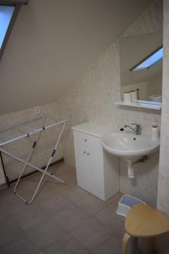Koupelna v ubytování Penzion Víra