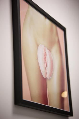 a picture of a stomach in a picture frame at PARENTHESE LOVE - Amour & Tentation Suite Balnéo SPA Proche Orly-Paris in La Ville-du-Bois