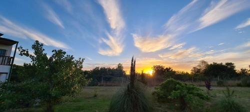Amanecer o atardecer desde la casa o chalet o alrededores