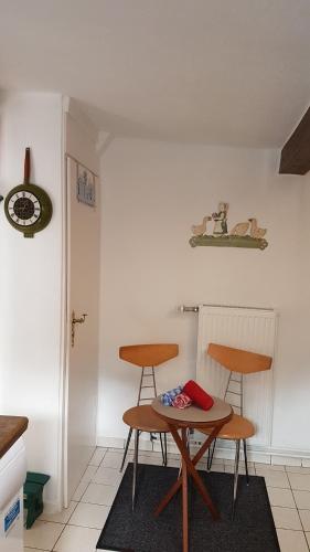 Ruang duduk di Landhaus Eifel