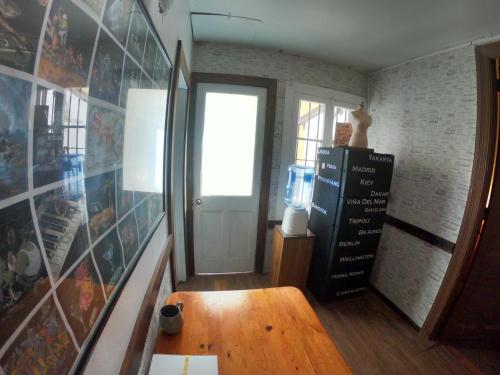 Kuchyň nebo kuchyňský kout v ubytování Hostal Tres casas