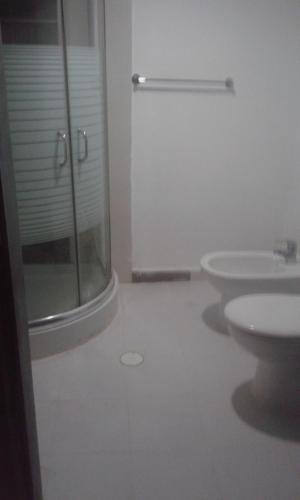 A bathroom at Omaima Hotel Apartments