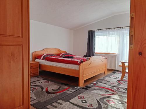 Postel nebo postele na pokoji v ubytování Apartmán Vladimír - Liptov