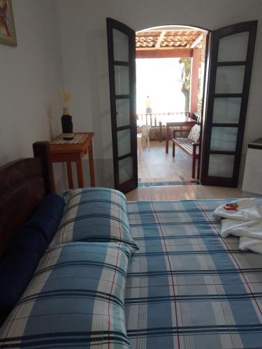 Postel nebo postele na pokoji v ubytování Pousada Pé na Areia