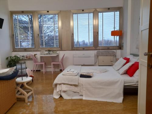 Posezení v ubytování CASA DI SOLE Appartamento a Crema