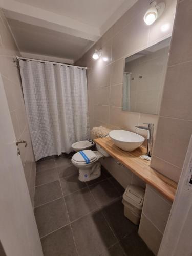 Ванная комната в Hotel Mar